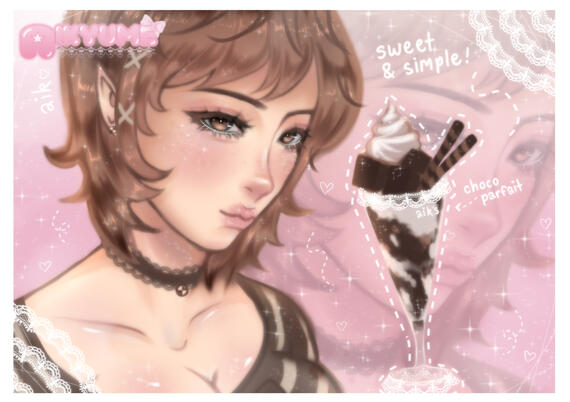 aikyume's fluttershy art